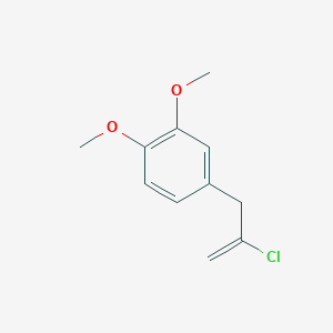 2-Chloro-3-(3,4-dimethoxyphenyl)-1-propene