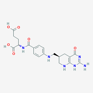 molecular formula C20H24N6O6 B040474 5-Deaza-5,6,7,8-tetrahydrofolic acid CAS No. 115587-73-0