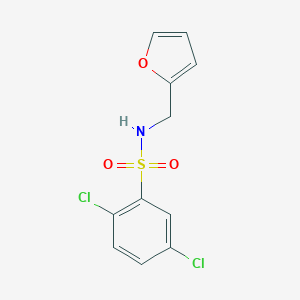 2,5-dichloro-N-(2-furylmethyl)benzenesulfonamide