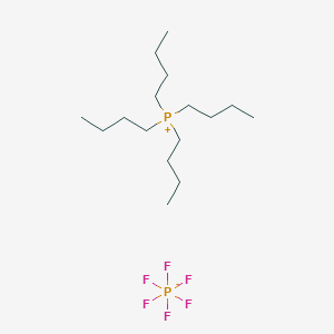 molecular formula C16H36F6P2 B040486 Tetrabutylphosphonium hexafluorophosphate CAS No. 111928-21-3