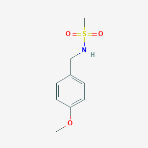 molecular formula C9H13NO3S B404906 N-(4-methoxybenzyl)methanesulfonamide CAS No. 42060-31-1