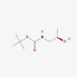 molecular formula C8H17NO3 B040491 N-Boc-(R)-1-amino-2-propanol CAS No. 119768-44-4