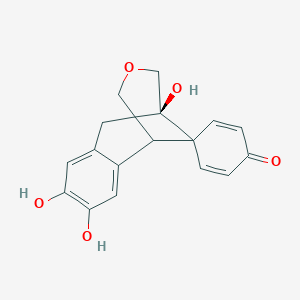 molecular formula C17H16O5 B040492 Dhmdr CAS No. 113477-35-3