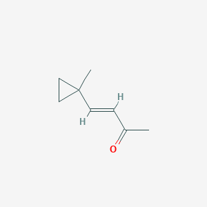 molecular formula C8H12O B040502 (E)-4-(1-methylcyclopropyl)but-3-en-2-one CAS No. 116815-79-3