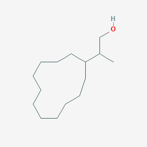 molecular formula C15H30O B040504 2-Cyclododecylpropan-1-ol CAS No. 118562-73-5