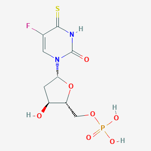 molecular formula C9H12FN2O7PS B040518 5-Fluoro-4-thio-2'-deoxyuridylate CAS No. 114319-04-9