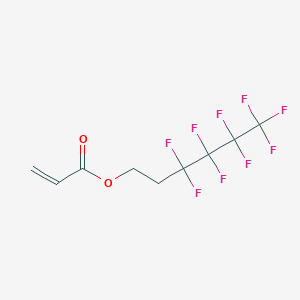 molecular formula C9H7F9O2 B040525 2-(Perfluorobutyl)ethyl acrylate CAS No. 117374-41-1