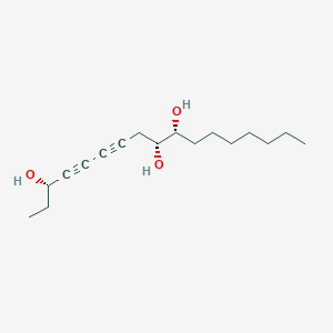 molecular formula C17H28O3 B040540 Dihydropanaxacol CAS No. 124989-71-5