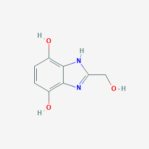 2-(Hydroxymethyl)-1H-benzo[d]imidazole-4,7-diol