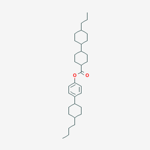 B040569 4-(trans,trans-4-Butylcyclohexyl)phenyl 4'-propyl-[1,1'-bi(cyclohexane)]-4-carboxylate CAS No. 115978-59-1
