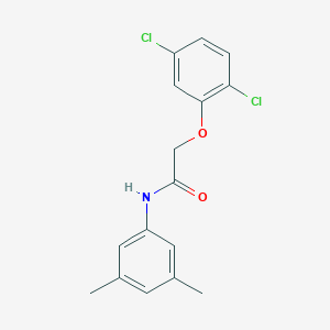 molecular formula C16H15Cl2NO2 B405797 2-(2,5-dichlorophenoxy)-N-(3,5-dimethylphenyl)acetamide 