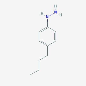 molecular formula C10H16N2 B040584 (4-Butylphenyl)hydrazine CAS No. 111679-54-0