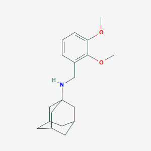 molecular formula C19H27NO2 B405844 N-(1-ADAMANTYL)-N-(2,3-DIMETHOXYBENZYL)AMINE 