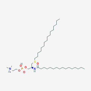 molecular formula C40H84N2O5PS+ B040590 Thioetheramide PC CAS No. 116457-99-9
