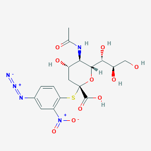 molecular formula C17H21N5O10S B040608 Anattggna CAS No. 117681-72-8