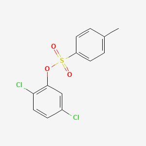 molecular formula C13H10Cl2O3S B4063899 2,5-dichlorophenyl 4-methylbenzenesulfonate 