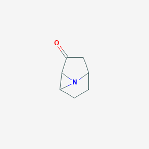 molecular formula C7H9NO B040672 1-Azatricyclo[3.3.0.02,8]octan-3-one CAS No. 122690-33-9
