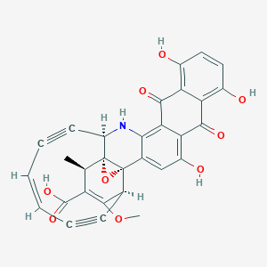 molecular formula C30H19NO9 B040678 Dynemicin A 