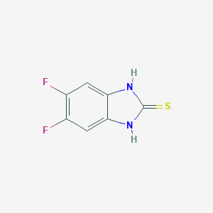 B040686 5,6-difluoro-1H-benzimidazole-2-thiol CAS No. 123470-47-3