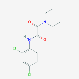 molecular formula C12H14Cl2N2O2 B4069785 N-(2,4-dichlorophenyl)-N',N'-diethyloxamide 