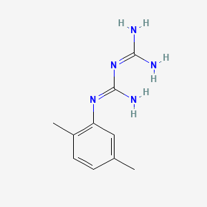 molecular formula C10H15N5 B4070685 Biguanide, 1-(2,5-xylyl)- CAS No. 29213-19-2