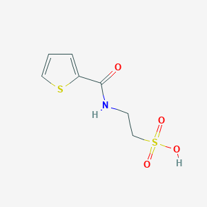 molecular formula C7H9NO4S2 B040724 Taurosteine CAS No. 124066-33-7