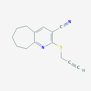 molecular formula C14H14N2S B407247 Cambridge id 5809287 