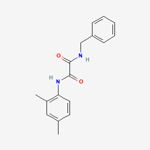 molecular formula C17H18N2O2 B4073149 N-benzyl-N'-(2,4-dimethylphenyl)oxamide 