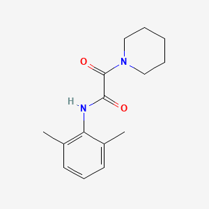 molecular formula C15H20N2O2 B4073525 N-(2,6-dimethylphenyl)-2-oxo-2-piperidin-1-ylacetamide 