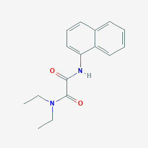 molecular formula C16H18N2O2 B4073636 N',N'-diethyl-N-naphthalen-1-yloxamide 