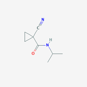 Cyclopropanecarboxamide, 1-cyano-N-(1-methylethyl)-(9CI)