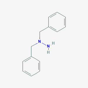 molecular formula C14H16N2 B040788 1,1-Dibenzylhydrazine CAS No. 5802-60-8