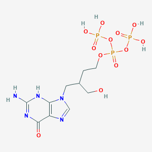 9-(4-Hydroxy-2-(hydroxymethyl)butyl)-guanine triphosphate