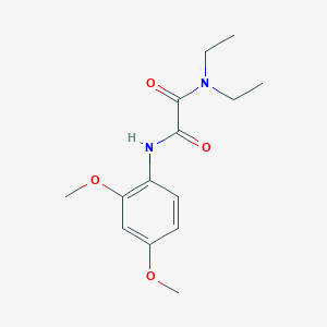 molecular formula C14H20N2O4 B4079404 N-(2,4-dimethoxyphenyl)-N',N'-diethyloxamide 