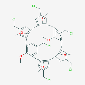 Hexachloromethyl-hexamethoxycalix-[6]arene