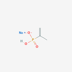 Phosphonic acid, (1-methylethenyl)-, homopolymer, sodium salt