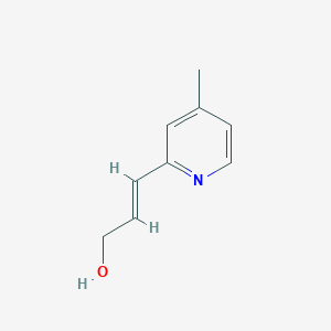 (E)-3-(4-methylpyridin-2-yl)prop-2-en-1-ol