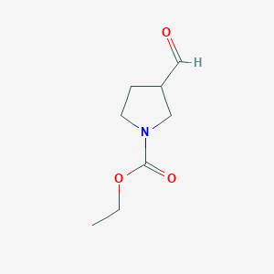 Ethyl 3-formylpyrrolidine-1-carboxylate