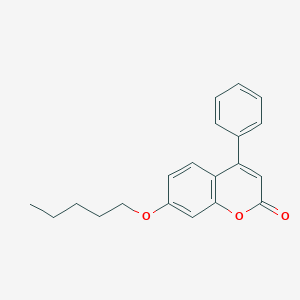 molecular formula C20H20O3 B408432 7-(pentyloxy)-4-phenyl-2H-chromen-2-one 