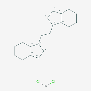 Dichloro[rac-ethylenebis(4,5,6,7-tetrahydro-1-indenyl)]titanium(IV)