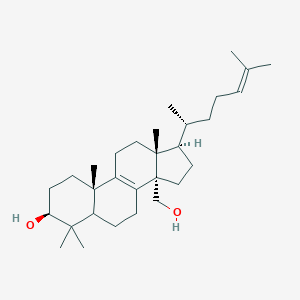 (3S,10S,13R,14S,17R)-14-(hydroxymethyl)-4,4,10,13-tetramethyl-17-[(2R)-6-methylhept-5-en-2-yl]-2,3,5,6,7,11,12,15,16,17-decahydro-1H-cyclopenta[a]phenanthren-3-ol