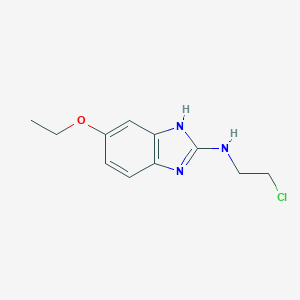 N-(2-chloroethyl)-5-ethoxy-1H-benzimidazol-2-amine
