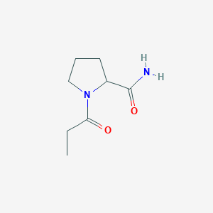 1-Propionylpyrrolidine-2-carboxamide