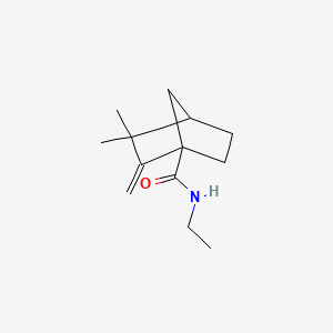 molecular formula C13H21NO B4086432 N-ethyl-3,3-dimethyl-2-methylidenebicyclo[2.2.1]heptane-1-carboxamide 