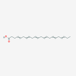 molecular formula C22H32O2 B040873 cis-4,7,10,13,16,19-Docosahexaenoic acid CAS No. 124020-09-3