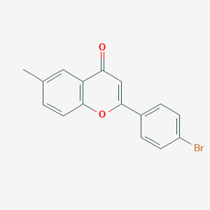 molecular formula C16H11BrO2 B408834 4'-Bromo-6-methylflavone 