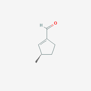 (3S)-3-Methylcyclopentene-1-carbaldehyde