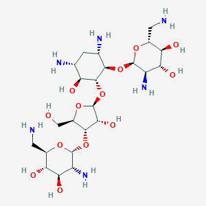 molecular formula C23H46N6O13 B040920 Neomycin C CAS No. 66-86-4
