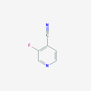 molecular formula C6H3FN2 B040950 3-Fluoro-4-cyanopyridine CAS No. 113770-88-0