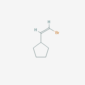 molecular formula C7H11Br B040967 (Z)-1-Bromo-2-cyclopentylethene CAS No. 123240-92-6